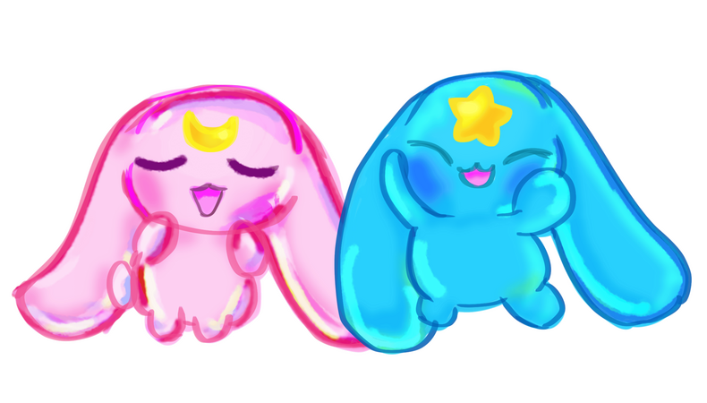 Cherri &amp; Berri the Galaxy Bunnies